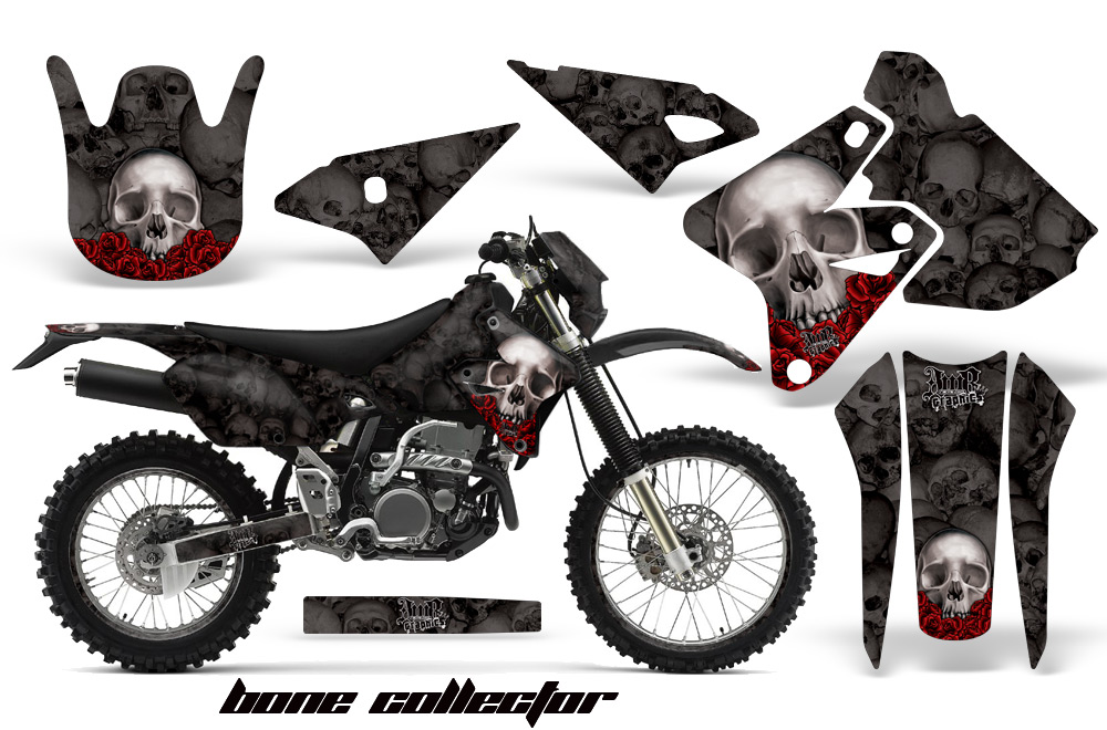 Kawasaki KLX400 2000-2009 Graphic Kit Bones B NPs